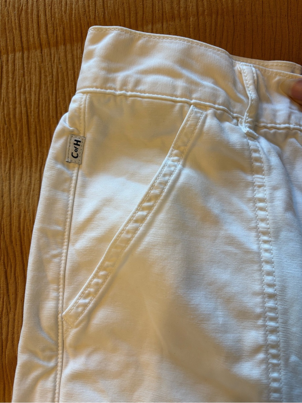 Citizens Of Humanity White Marcelle Barrel Cargo Pants - Picture 4 of 7